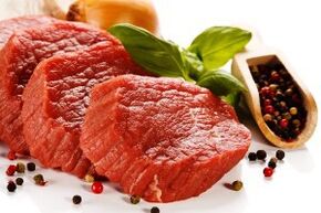 Färskt kalvkött är en produkt som ökar manlig potens