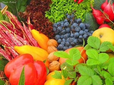 Frukt, grönsaker och örter är nyckeln till god potens